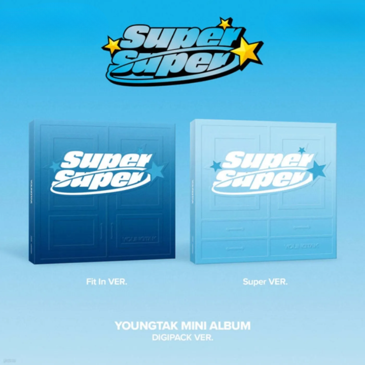 YOUNGTAK - Super Super ( Digipack 版｜CD ) 封面
