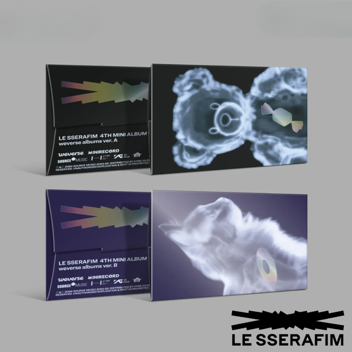 LE SSERAFIM - 迷你四輯: Crazy ( Weverse 版｜數位專輯 ) 封面