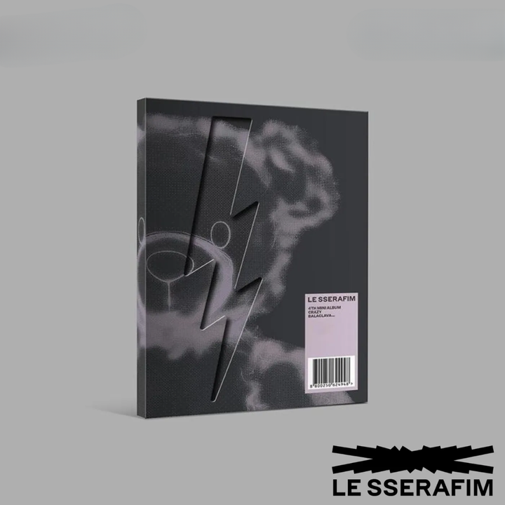 LE SSERAFIM - 迷你四輯: Crazy ( BALACLAVA 版｜CD ) 封面