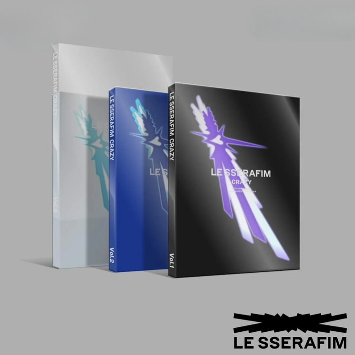 LE SSERAFIM - 迷你四輯: Crazy ( Photobook 版｜CD ) 封面