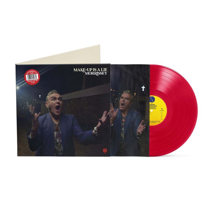 Morrissey - Make-Up Is A Lie 【獨立通路限定｜紅色彩膠】（黑膠唱片 LP） 封面