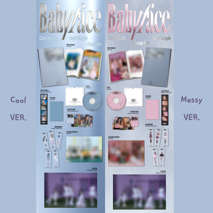 ODD YOUTH - 迷你二輯: BABYFACE 【Cool版 & Messy版】（數位專輯） 內頁 1