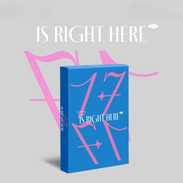 SEVENTEEN- Seventeen Best Album: 17 Is Right Here ( Dear 版｜2CD ) 封面