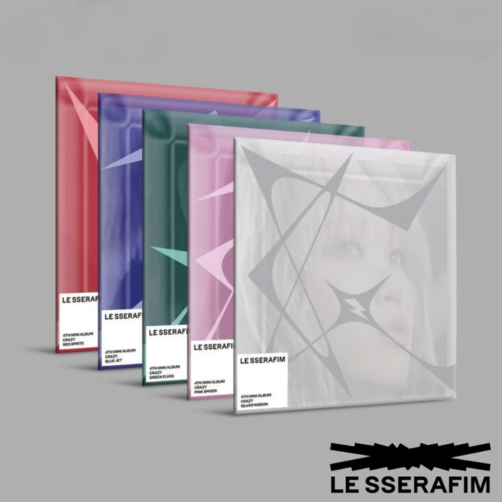 LE SSERAFIM - 迷你四輯: Crazy ( Compact 版｜CD ) 封面