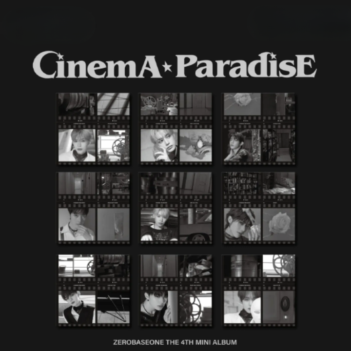 ZEROBASEONE (ZB1) - 迷你四專: Cinema Paradise ( Digipack 版｜CD ) 封面