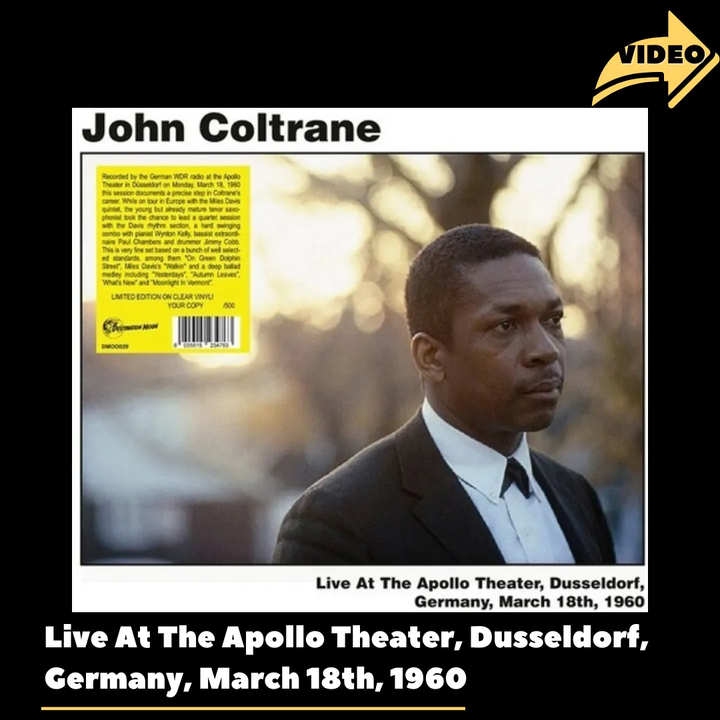 [LP] John Coltrane- Live At The Apollo Theater, Dusseldorf, Germany, March 18th, 1960 封面