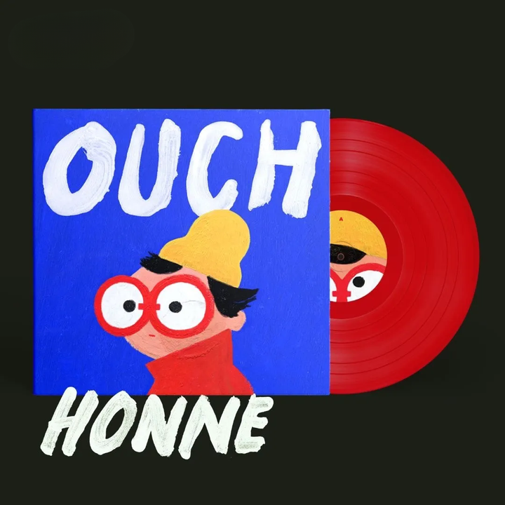 Honne - Ouch（透明紅色彩膠｜黑膠唱片 2LP） 封面