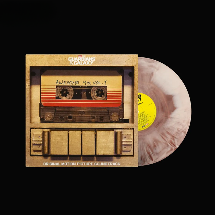 星際異攻隊 Guardians of the Galaxy Vol1（彩膠原聲帶｜黑膠唱片 LP） 封面