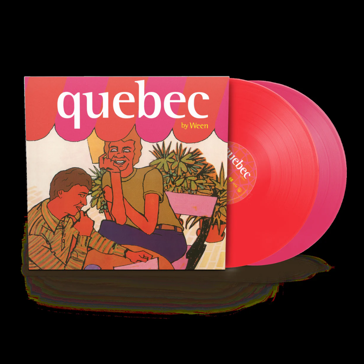 Ween - Quebec 【粉紅雙彩膠再版】（黑膠唱片 2LP） 封面
