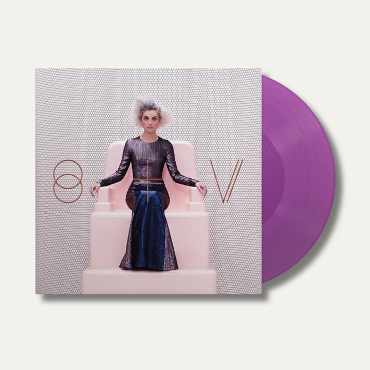 St. Vincent - St. Vincent 【葛萊美提名｜獨立通路限定｜10週年紀念版｜粉紫色彩膠】（黑膠唱片 LP） 封面
