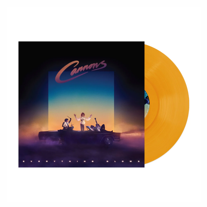Cannons - Everything Glows 【獨立通路限定｜金黃色彩膠】（黑膠唱片 LP） 封面