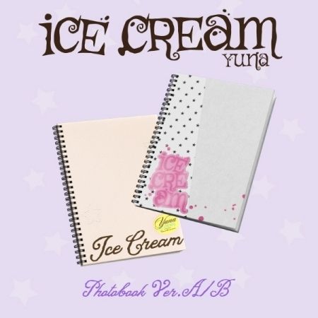 申有娜 YUNA（ITZY） - 迷你一輯：ICE CREAM 【2個版本】（CD） 封面
