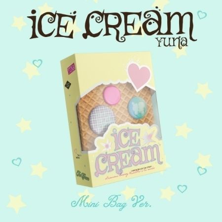 申有娜 YUNA（ITZY）- 迷你一輯：ICE CREAM 【MINI BAG MD版】（CD） 封面