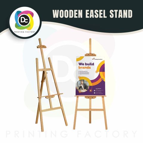 wooden easel stand-01