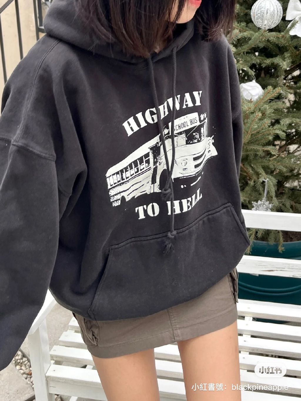 Brandy Melville Christy Highway To Hell Hoodie – Popcorn.select