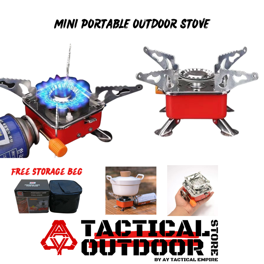 MINI PORTABLE OUTDOOR STOVE – AY TACTICAL EMPIRE
