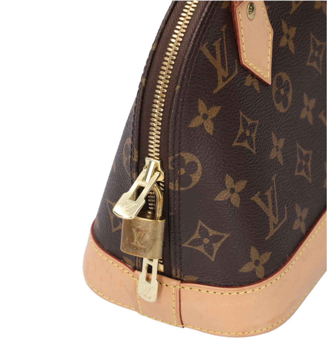 LOUIS VUITTON 路易威登 Alma BB 經典老花 迷你貝殼包 M53152 _7