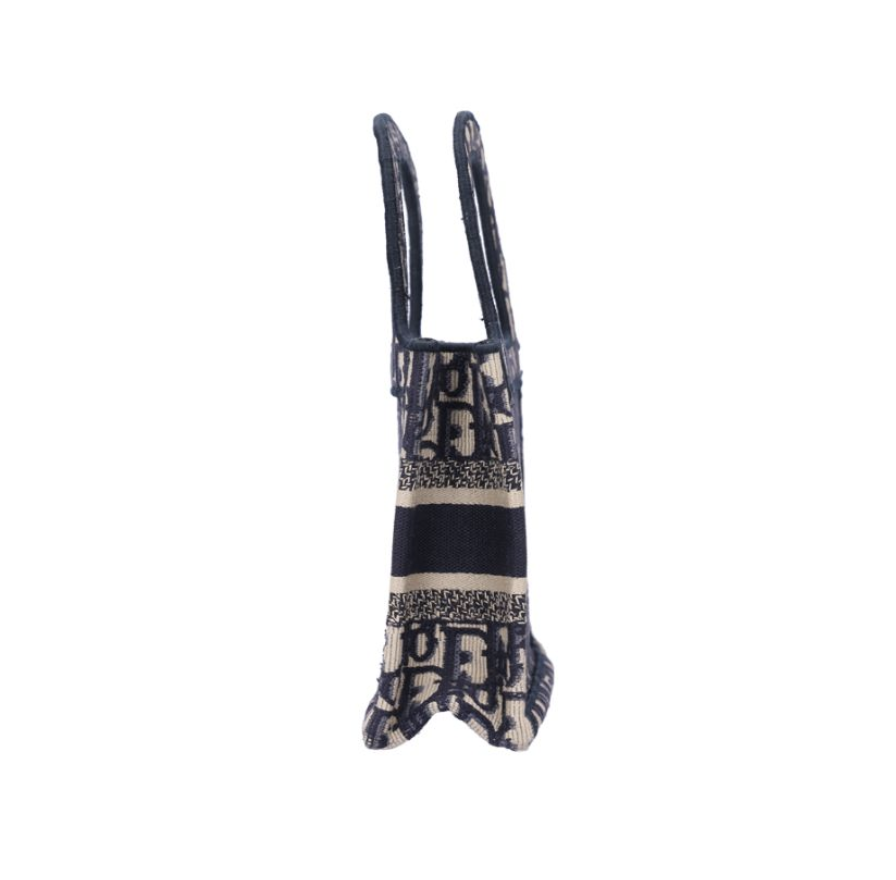DIOR 迪奧 迷你 Book Tote 托特包 藍色 Dior Oblique 刺繡 S5475ZRIW_3