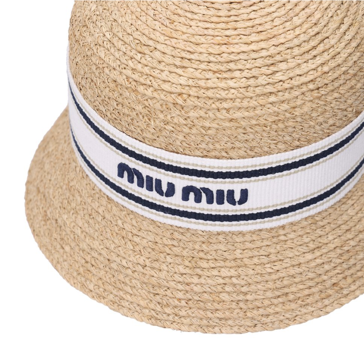 MIU MIU 拉菲草帽 5HC3074
