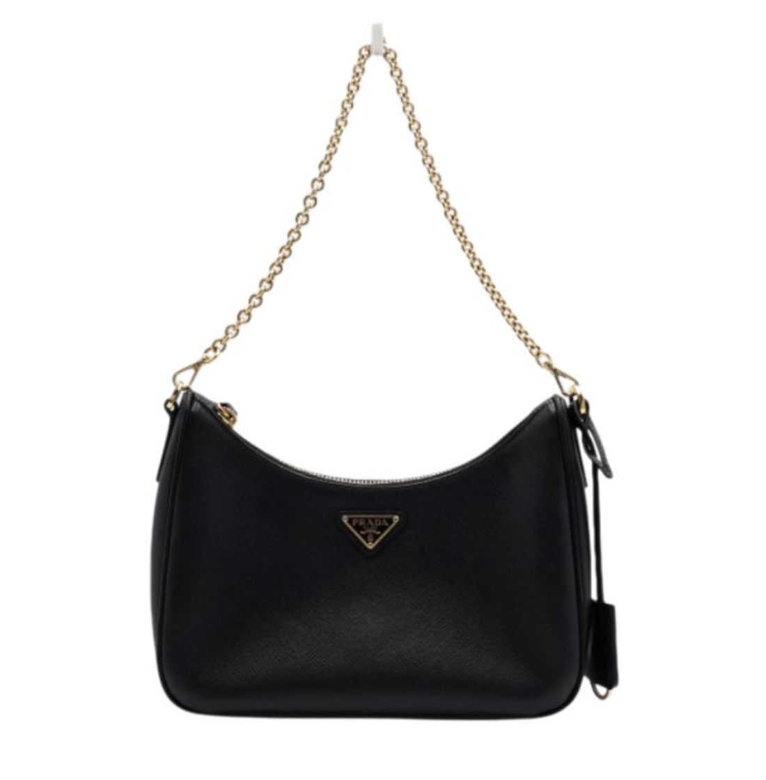 PRADA Saffiano 十字紋牛皮 Re-Edition 單肩:斜背兩用包 1BH2040
