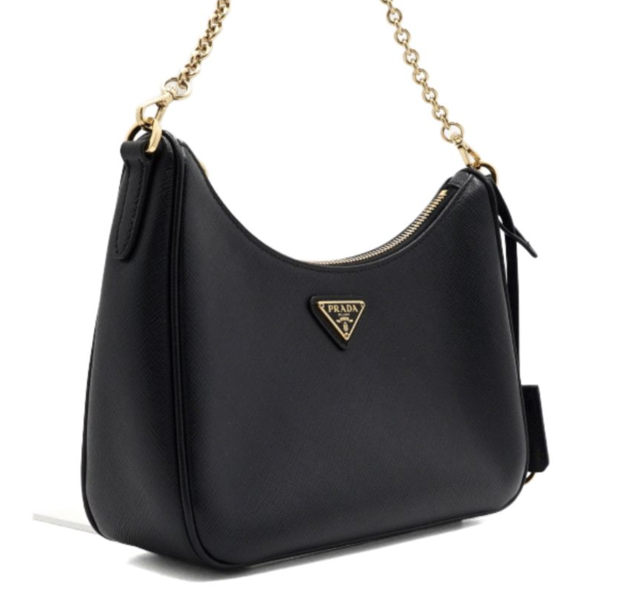 PRADA Saffiano 十字紋牛皮 Re-Edition 單肩:斜背兩用包 1BH2042