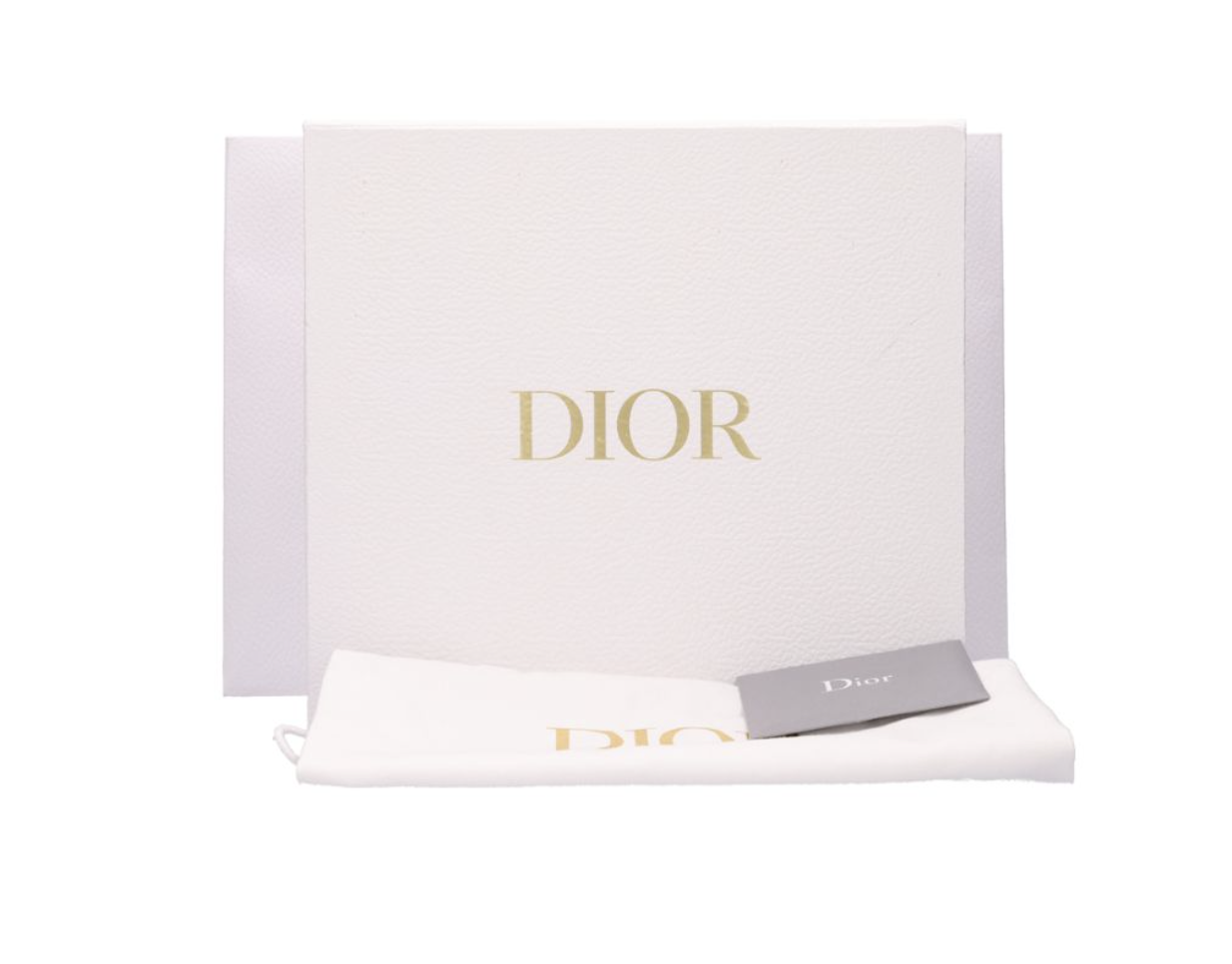 DIOR 迪奧 藤格紋亞麻 Caro 手袋 玫瑰色 M9241JWEX7