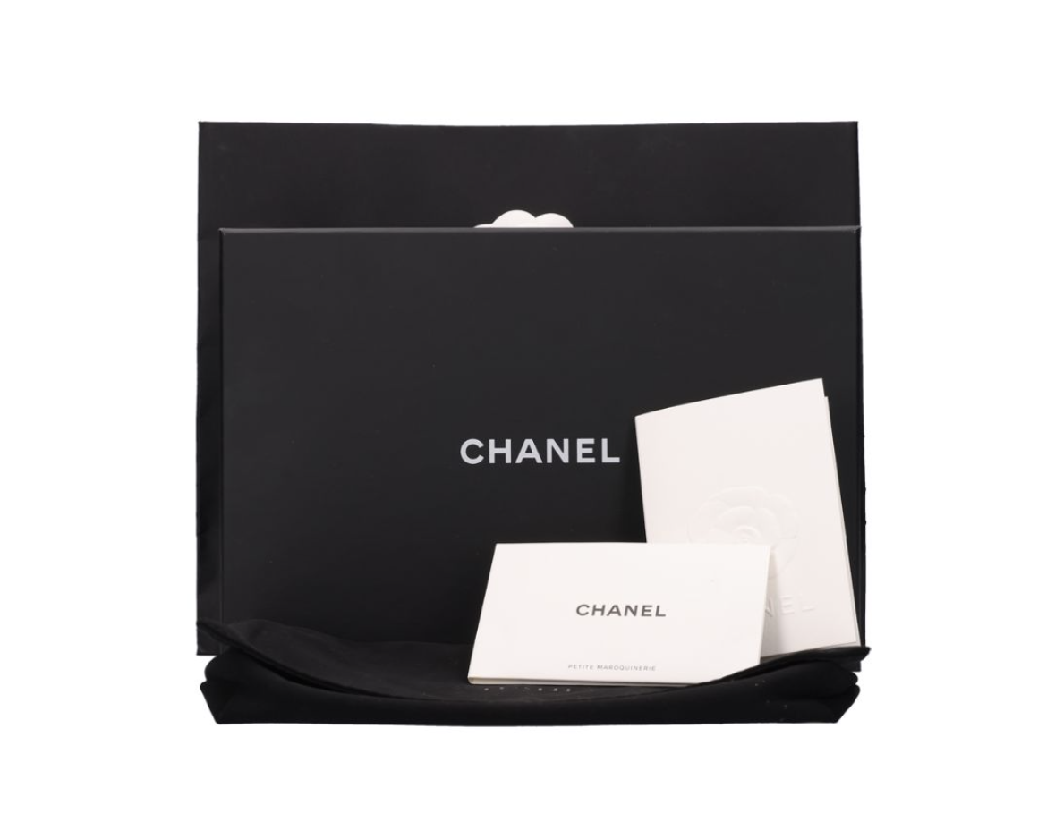 CHANEL 香奈兒 19 WOC 皮革 鍊帶皮夾 AP09578