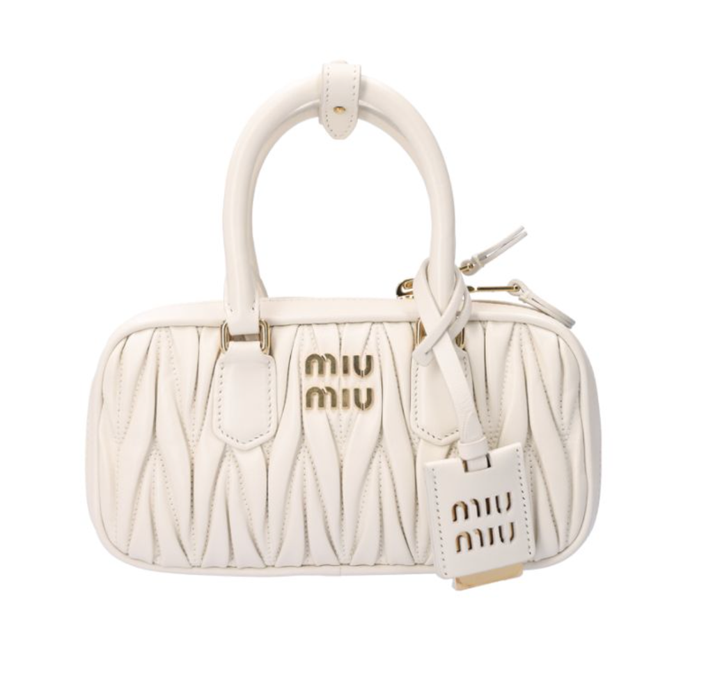 MIU MIU 5BP088 ARCADIE Matelassé 納帕軟羊皮迷你包＿0