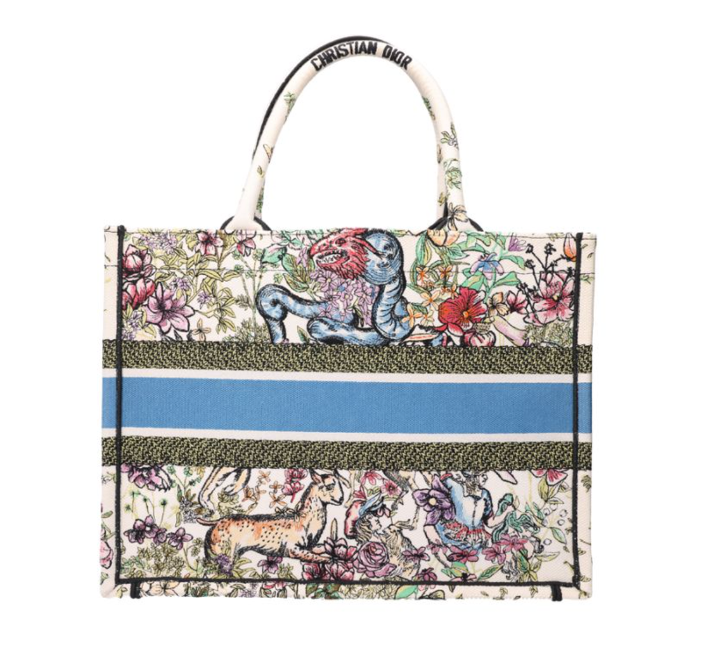 DIOR 迪奧 中號 Book Tote 托特包 D-Constellation 刺繡 M1296ZRUV2