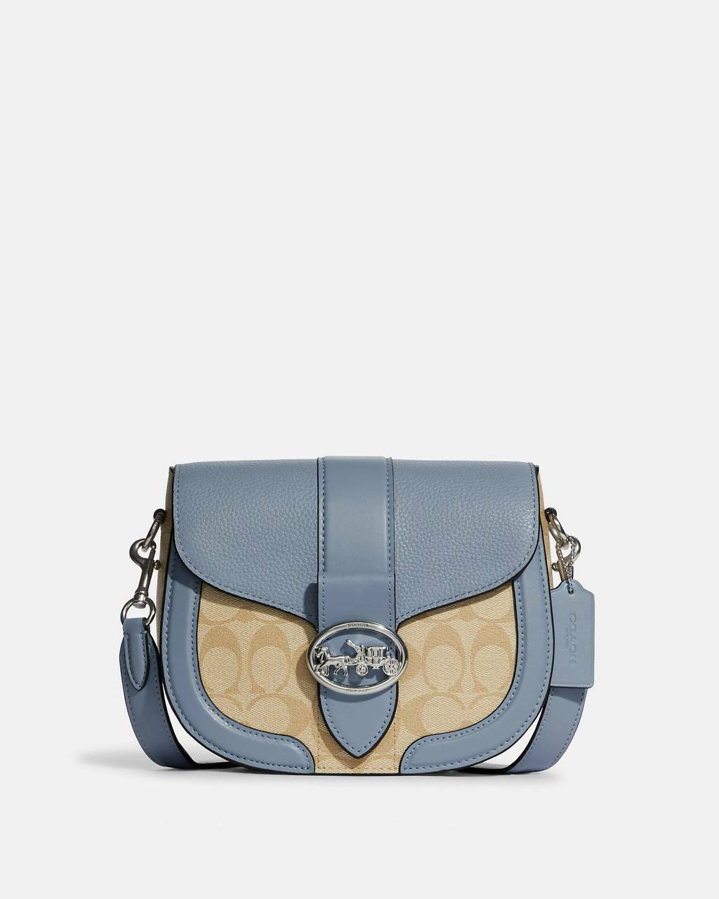 Coach light saddle on sale bag