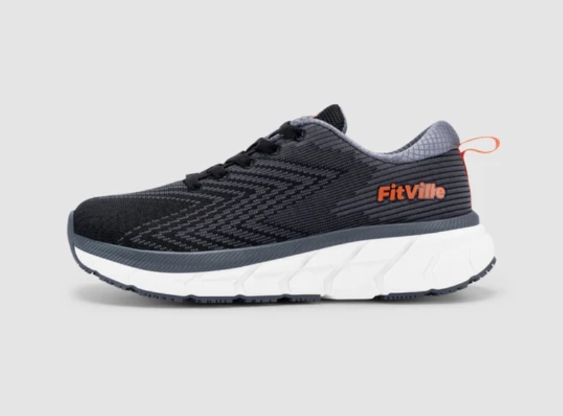 FlowCore running shoes V1黑-1