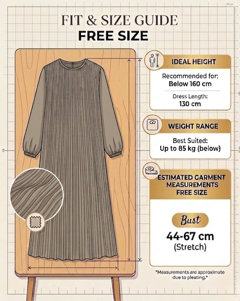 sizechart sage green 