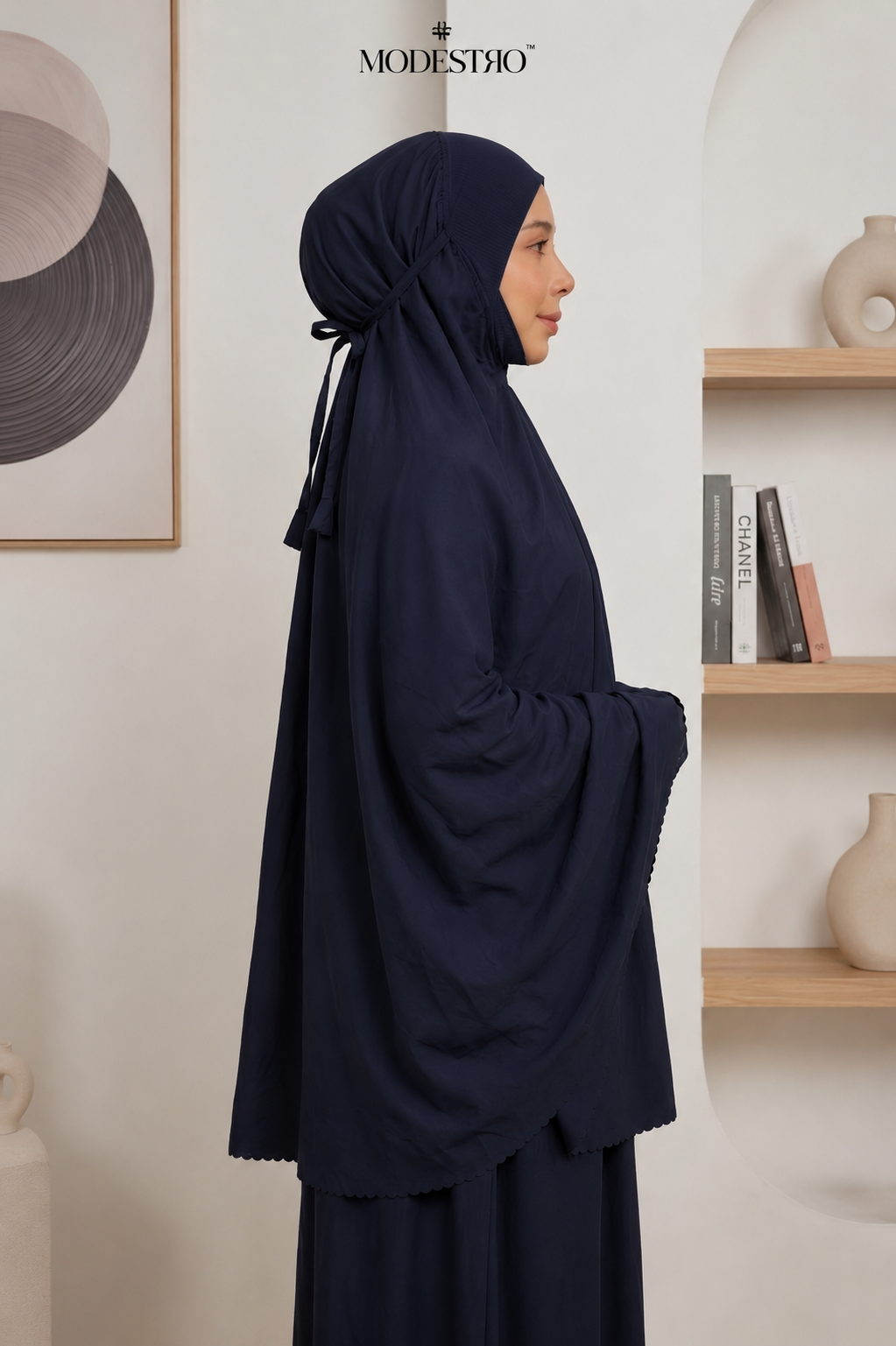 navy blue side