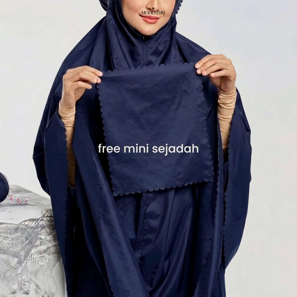 mini sejadah blue
