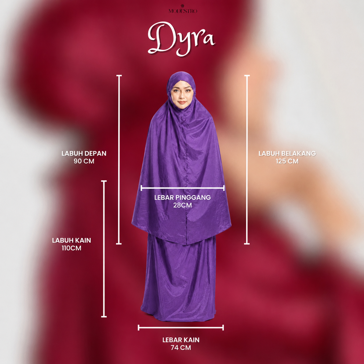 indigo size chart