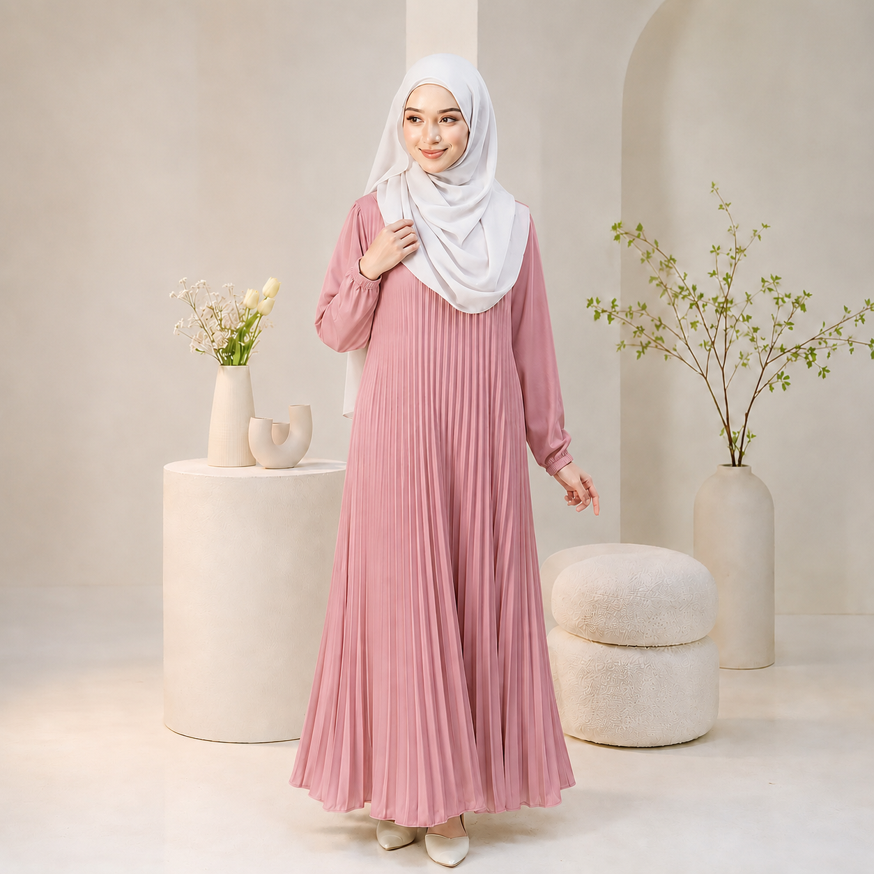 soft pink