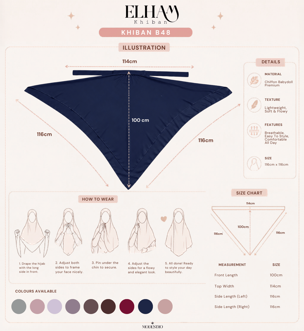 b48 navy blue