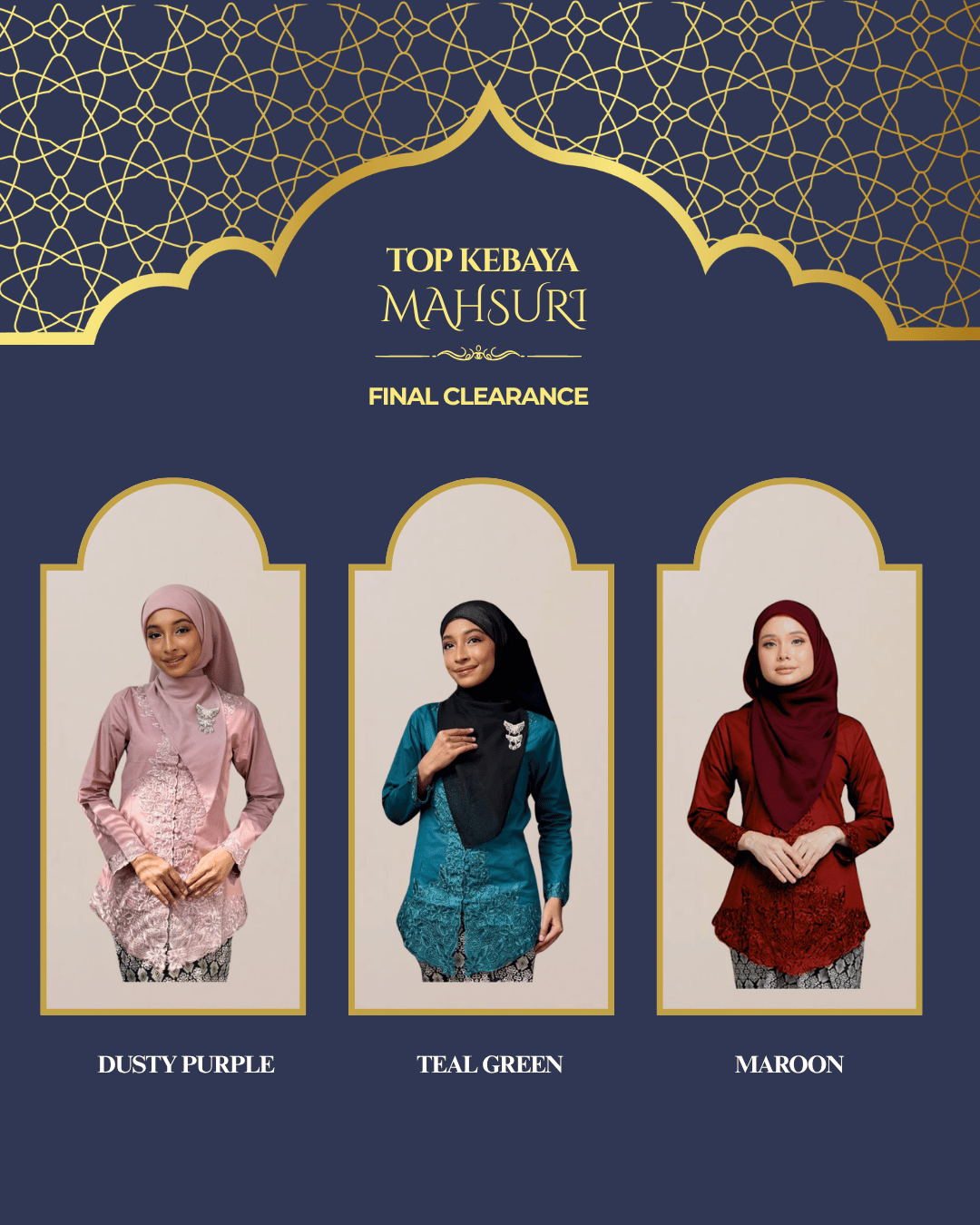 KEBAYA MAHSURI NEW