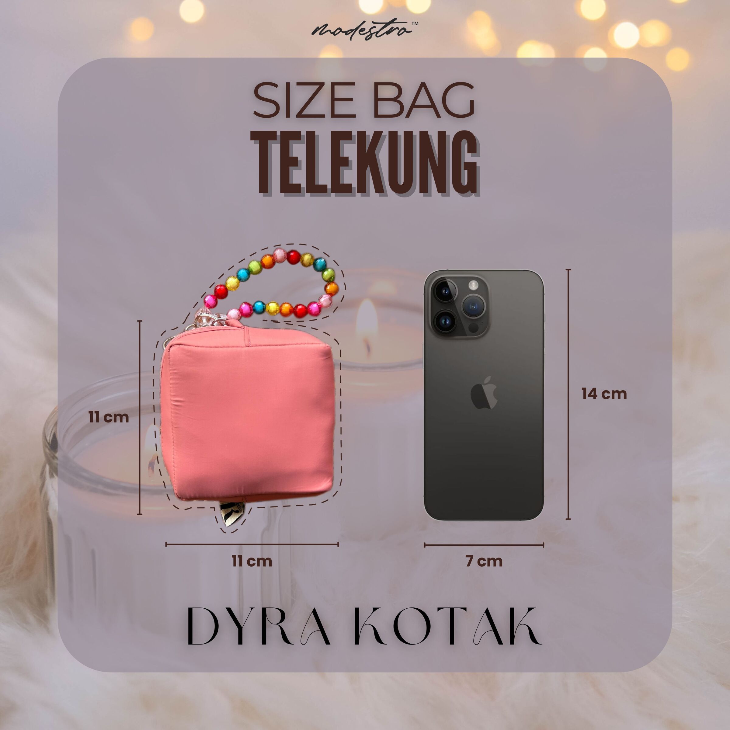 DYRA KOTAK - Bag Measurement