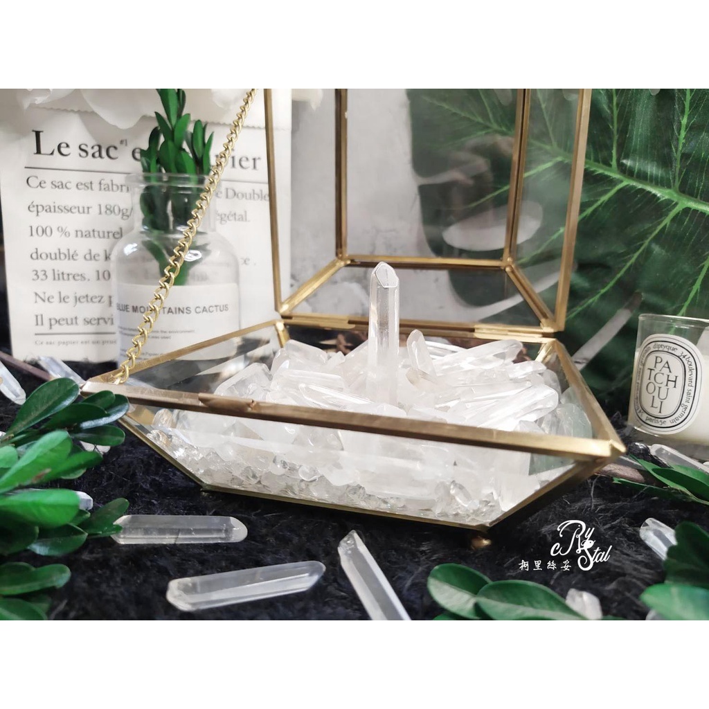 白水晶六棱柱單尖– RS柯里絲妥┃蛇盤兔必定富