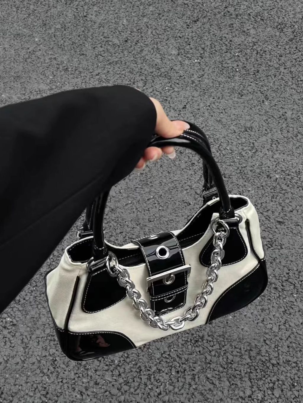 RETRO CLASSIC CHAIN HANDBAG -699 (1)