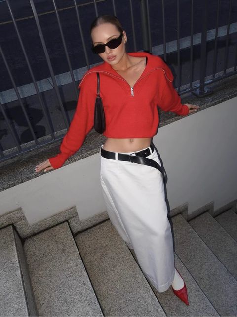 ZIP KNITTED SWEATER - 1480$