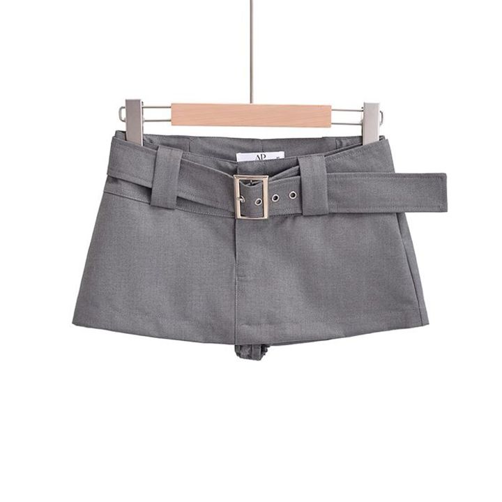 CHUNKY BELT MINI SKIRT 
