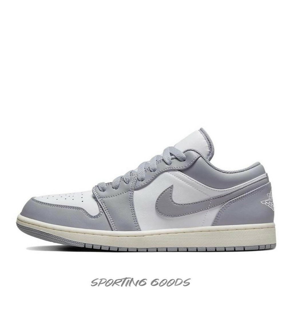 Air Jordan 1 Low Vintage Grey GS 553558-053 553560-053 復古灰灰白奶油底男女鞋情侶鞋