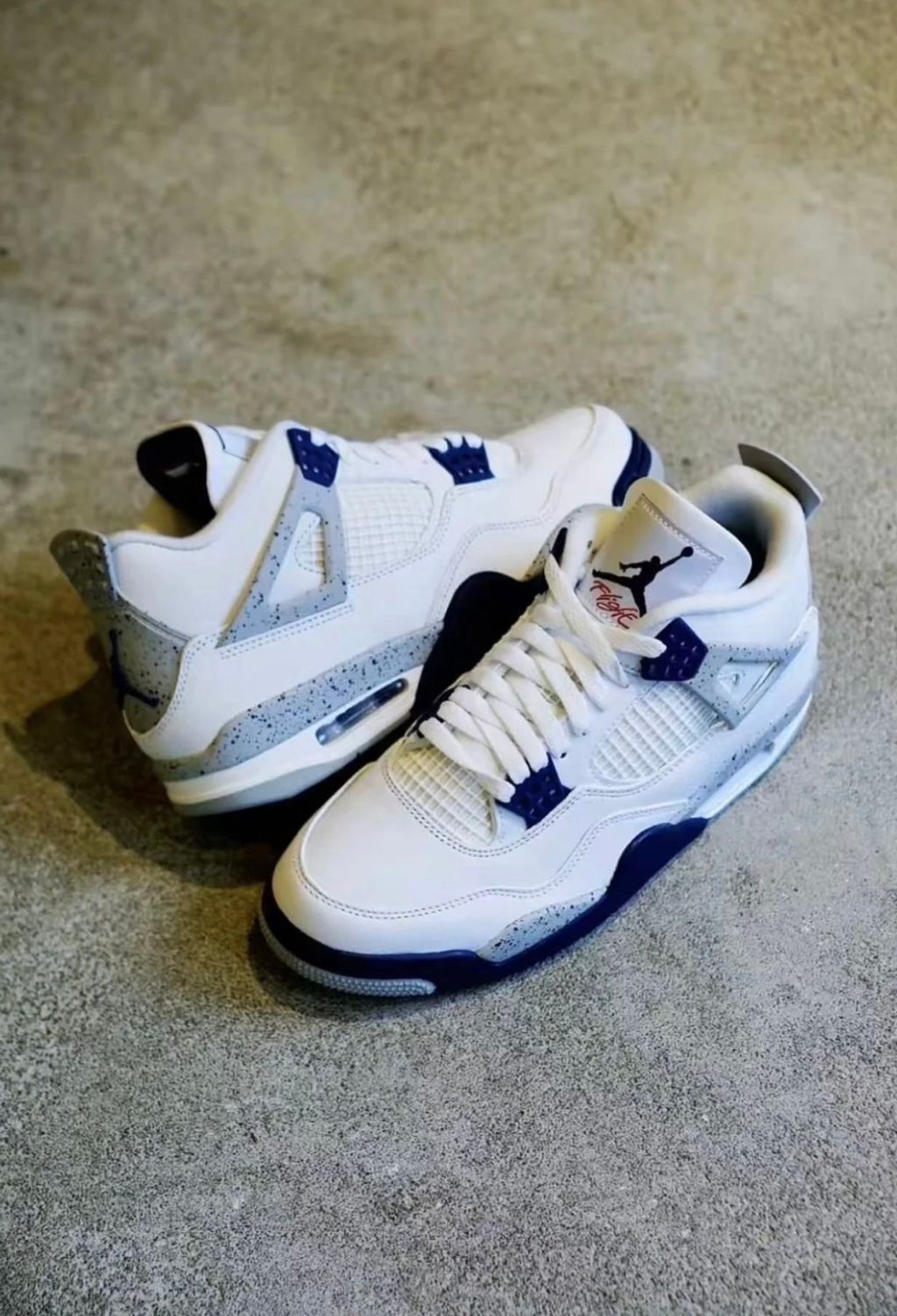 AIR JORDAN 4 RETRO 408452-140 DH6927-140 Midnight Navy 午夜藍男女款限量籃球鞋