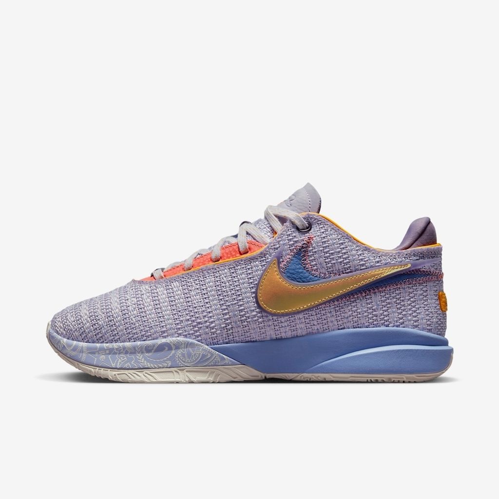 Nike Lebron XX EP 20 Violet Frost DJ5422-500 紫金橘詹皇男鞋籃球鞋