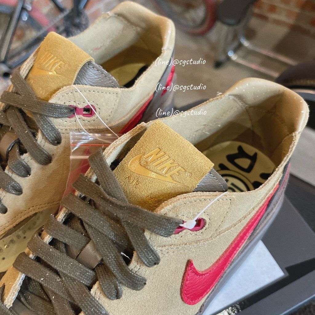 Clot x Nike Air Max 1 KOD DD1870-100 奶茶 200 咖死亡之吻男女鞋陳冠希