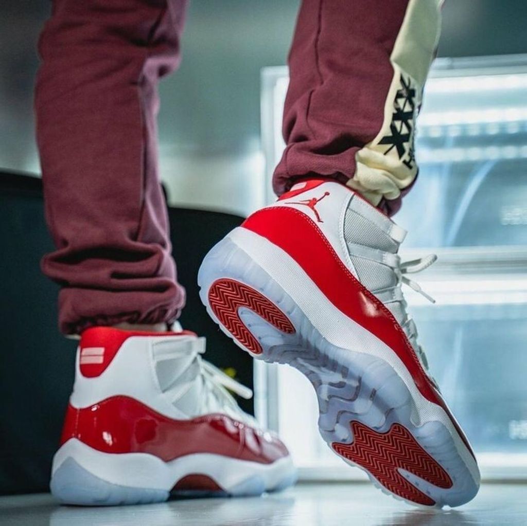 Air Jordan 11 Retro Varsity Red CT8012-116 378038-116 白紅櫻桃紅復古男女鞋