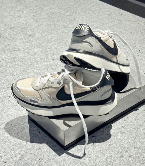 Nike スニーカー FD2196-100レディース25cm メンズ24.5cm Nike W Phoenix Waffle FD2196-100 灰粉女鞋運動休閒鞋麂皮– S