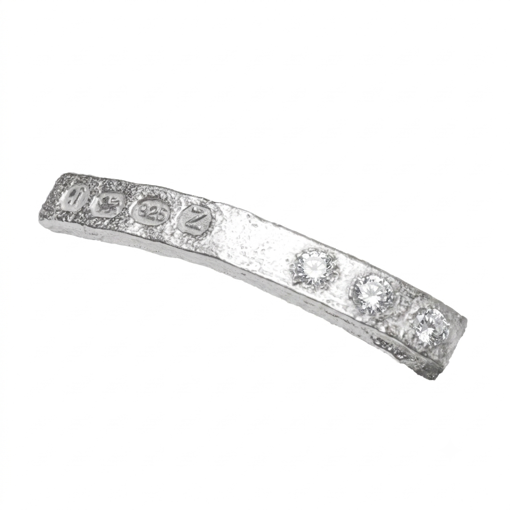 5mm Hallmarks Bracelet - white1